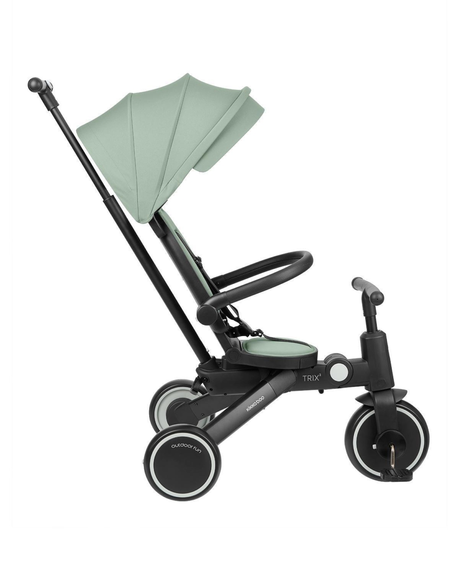 KIKKA BOO Tricikl TRIX 2 8in1 mint
