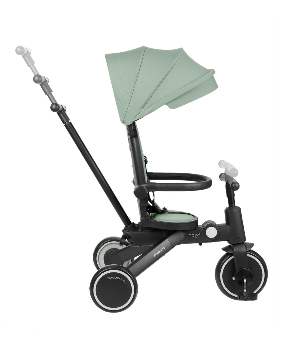 KIKKA BOO Tricikl TRIX 2 8in1 mint