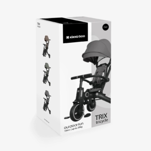KIKKA BOO Tricikl TRIX 7in1 grey - Slika 13