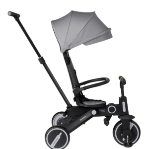 KIKKA BOO Tricikl TRIX 7in1 grey - Slika 5