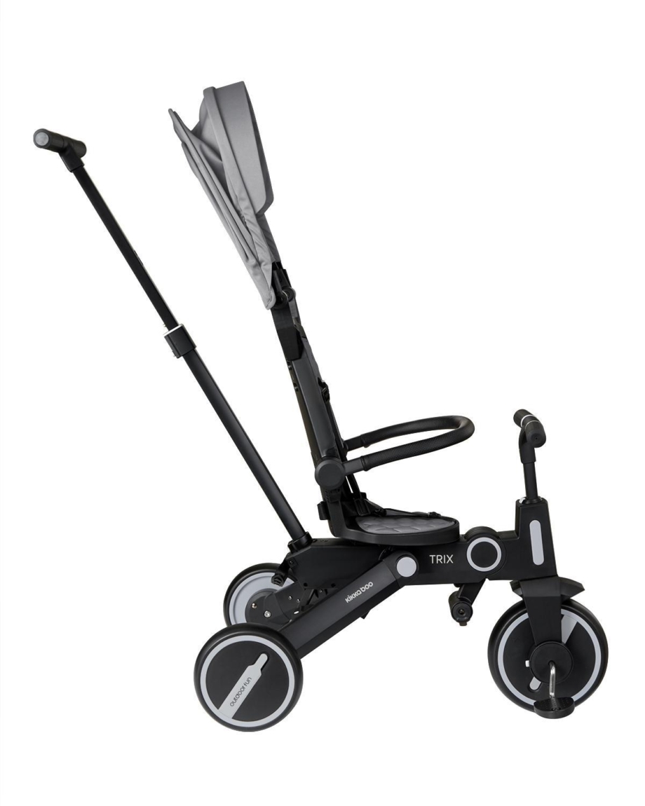 KIKKA BOO Tricikl TRIX 7in1 grey