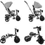 KIKKA BOO Tricikl XAMMY light grey - Slika 5