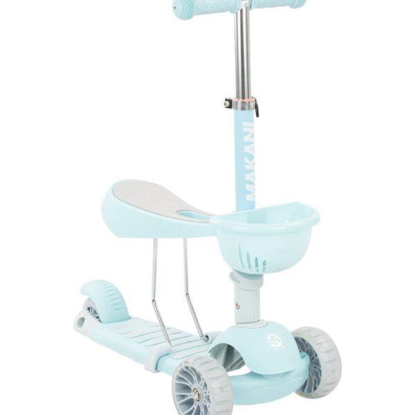 KIKKA BOO Trotinet Makani BONBON 3in1 do 50 kg Candy blue