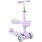 KIKKA BOO Trotinet Makani BONBON 3in1 do 50 kg Candy lilac KIKKA BOO Trotinet Makani BONBON 3in1 do 50 kg Candy lilac