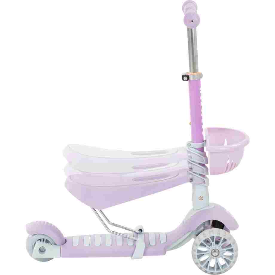 KIKKA BOO Trotinet Makani BONBON 3in1 do 50 kg Candy lilac Trotinet BONBON 3in1 do 50 kg candy lilac4