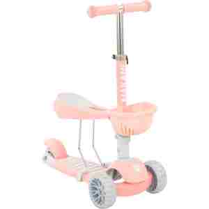 KIKKA BOO Trotinet Makani BONBON 3in1 do 50 kg Candy pink