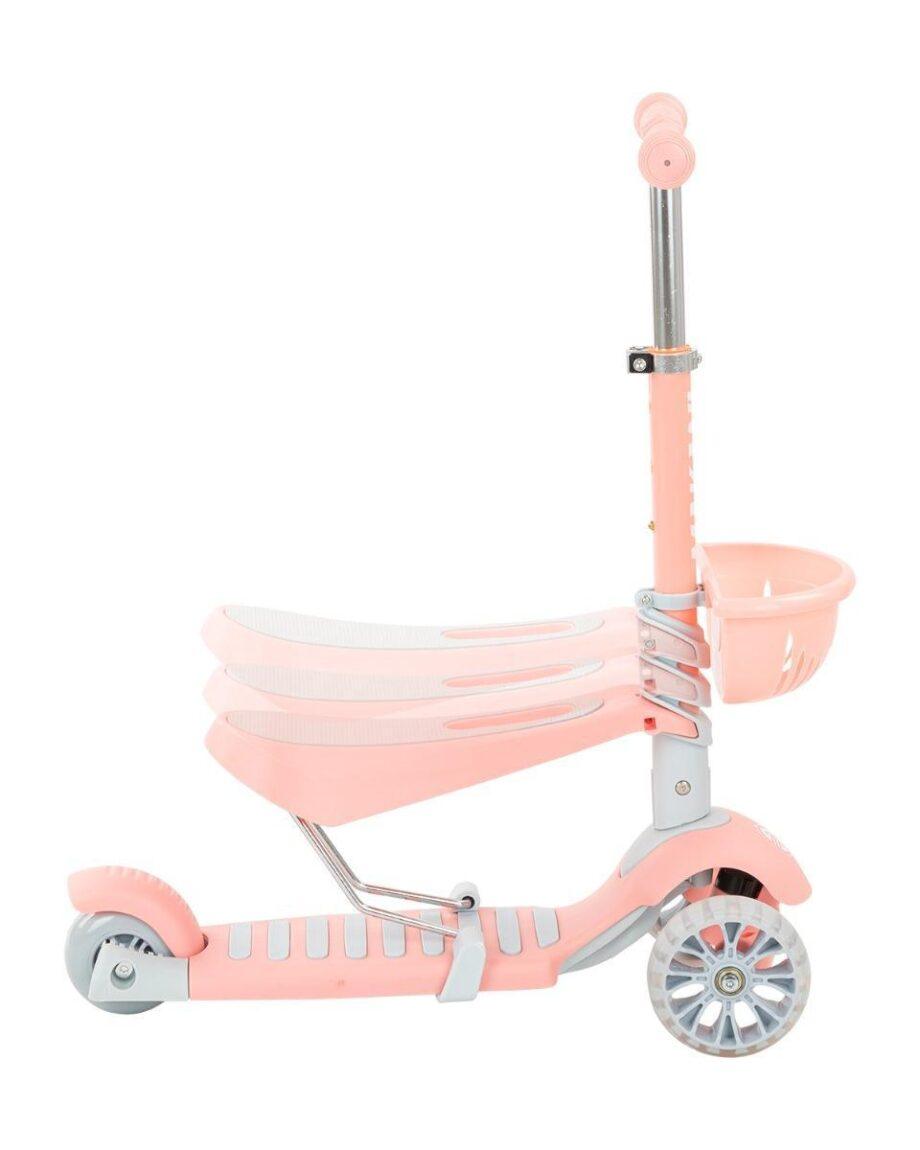 Trotinet BONBON 3in1 do 50 kg candy pink4