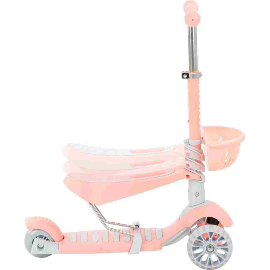 KIKKA BOO Trotinet Makani BONBON 3in1 do 50 kg Candy pink KIKKA BOO Trotinet Makani BONBON 3in1 do 50 kg Candy pink