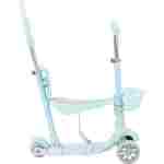 KIKKA BOO Trotinet Makani BONBON 4in1 do 50 kg Candy blue - Slika 4