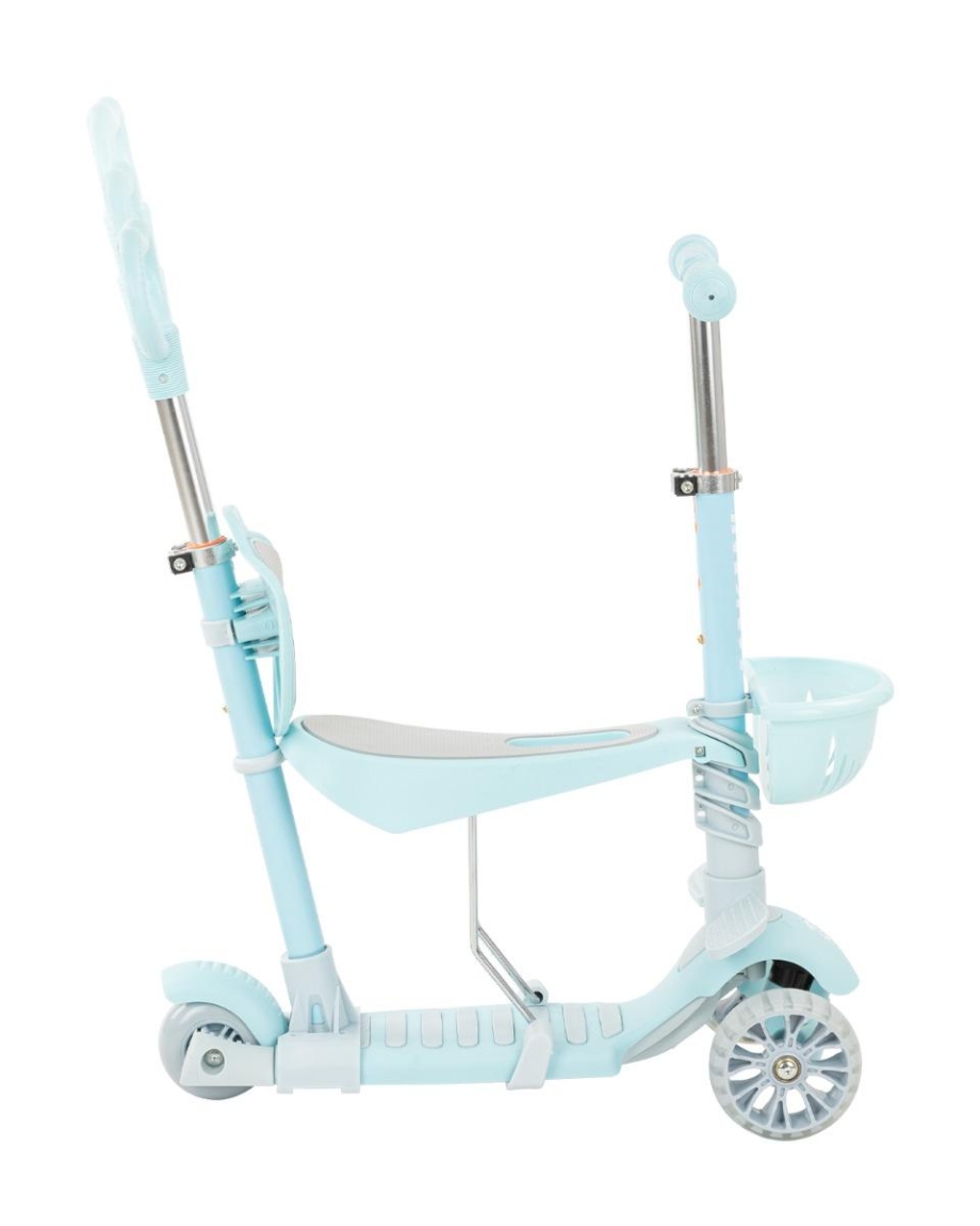 KIKKA BOO Trotinet Makani BONBON 4in1 do 50 kg Candy blue KIKKA BOO Trotinet Makani BONBON 4in1 do 50 kg Candy blue