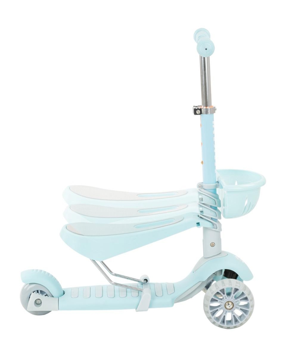 KIKKA BOO Trotinet Makani BONBON 4in1 do 50 kg Candy blue KIKKA BOO Trotinet Makani BONBON 4in1 do 50 kg Candy blue