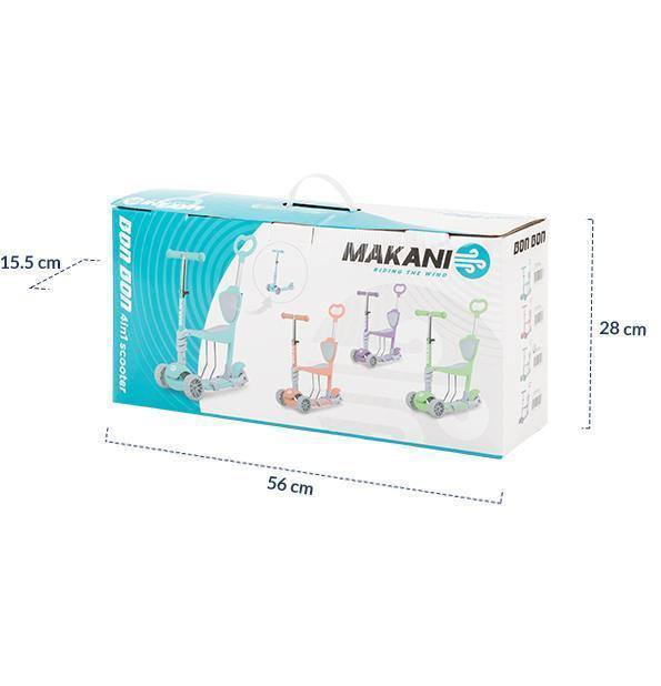 KIKKA BOO Trotinet Makani BONBON 4in1 do 50 kg Candy blue KIKKA BOO Trotinet Makani BONBON 4in1 do 50 kg Candy blue