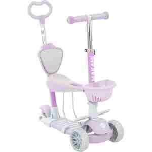 KIKKA BOO Trotinet Makani BONBON 4in1 do 50 kg Candy lilac