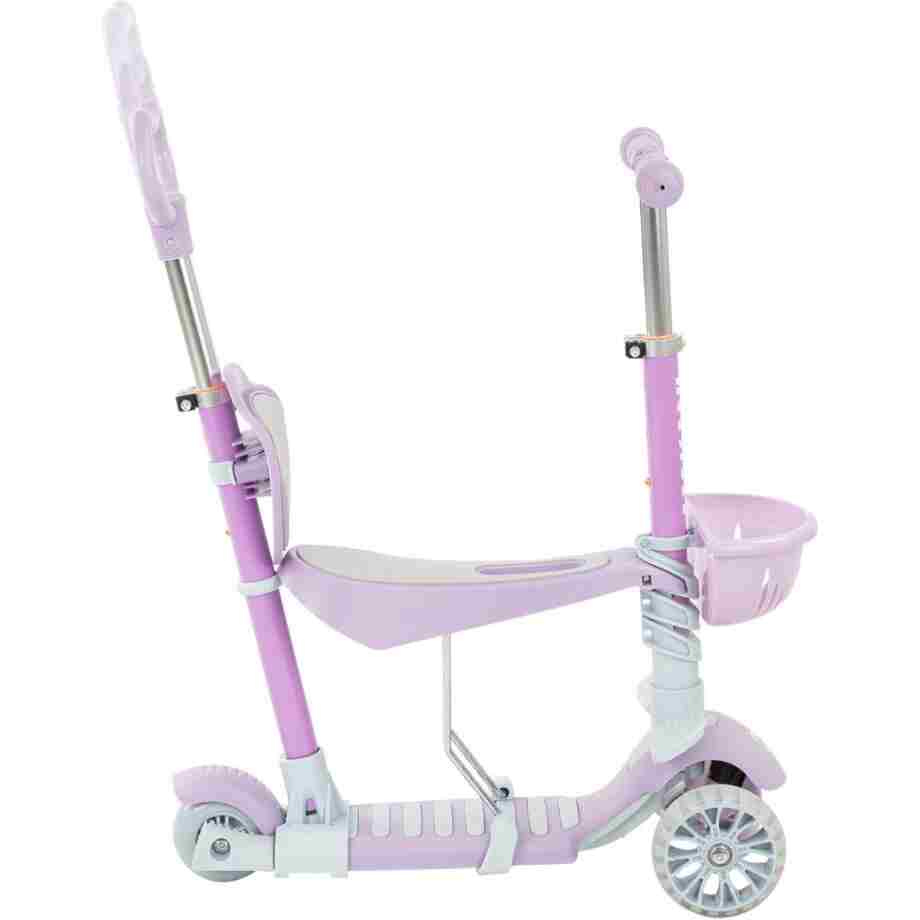 KIKKA BOO Trotinet Makani BONBON 4in1 do 50 kg Candy lilac KIKKA BOO Trotinet Makani BONBON 4in1 do 50 kg Candy lilac