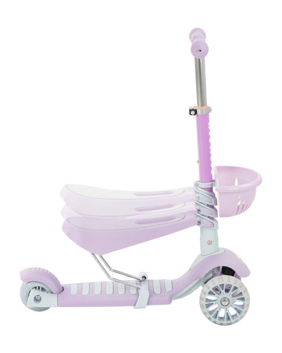 KIKKA BOO Trotinet Makani BONBON 4in1 do 50 kg Candy lilac KIKKA BOO Trotinet Makani BONBON 4in1 do 50 kg Candy lilac