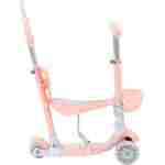 KIKKA BOO Trotinet Makani BONBON 4in1 do 50 kg Candy pink - Slika 4