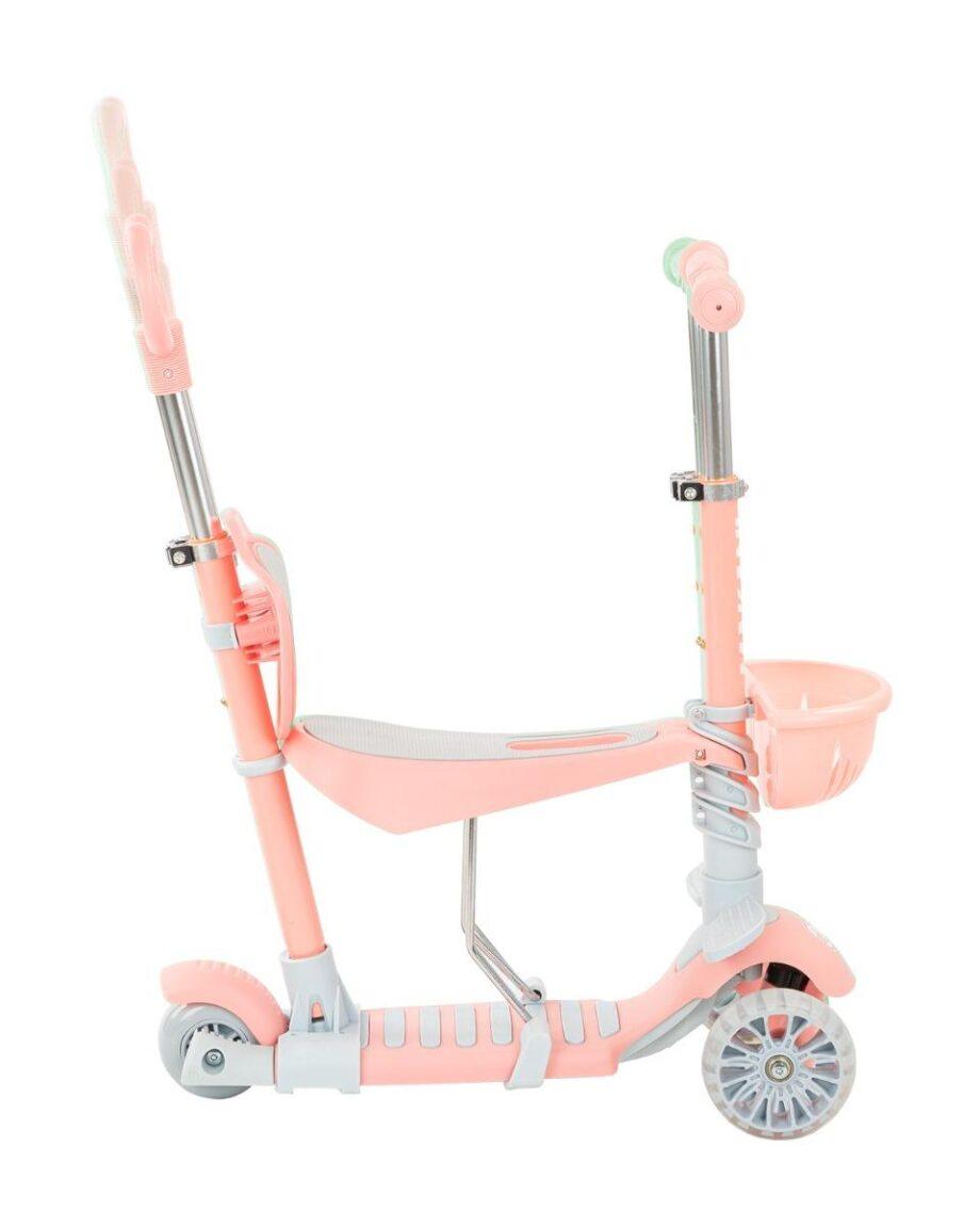 Trotinet BONBON 4in1 do 50 kg candy pink3