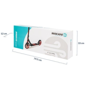 KIKKA BOO Trotinet Makani BRONTE do 100 kg red KIKKA BOO Trotinet Makani BRONTE do 100 kg red - Slika 8