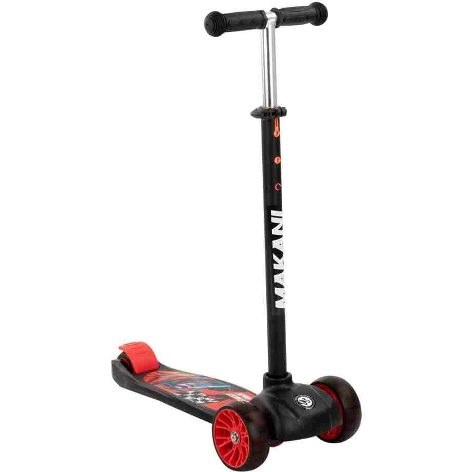 KIKKA BOO Trotinet Makani STREET RACE do 50 kg black