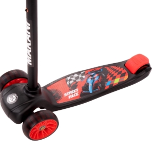 KIKKA BOO Trotinet Makani STREET RACE do 50 kg black KIKKA BOO Trotinet Makani STREET RACE do 50 kg black - Slika 4