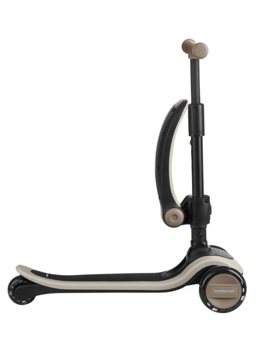 KIKKA BOO Trotinet TREO 2in1 do 50 kg beige KIKKA BOO Trotinet TREO 2in1 do 50 kg beige