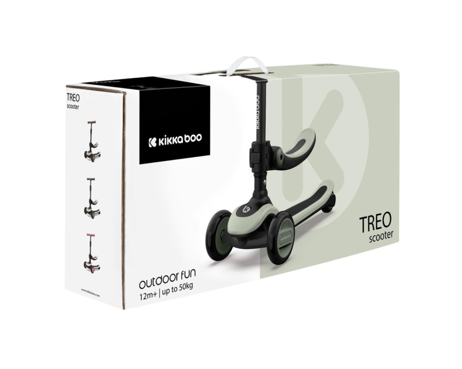 KIKKA BOO Trotinet TREO 2in1 do 50 kg mint KIKKA BOO Trotinet TREO 2in1 do 50 kg mint