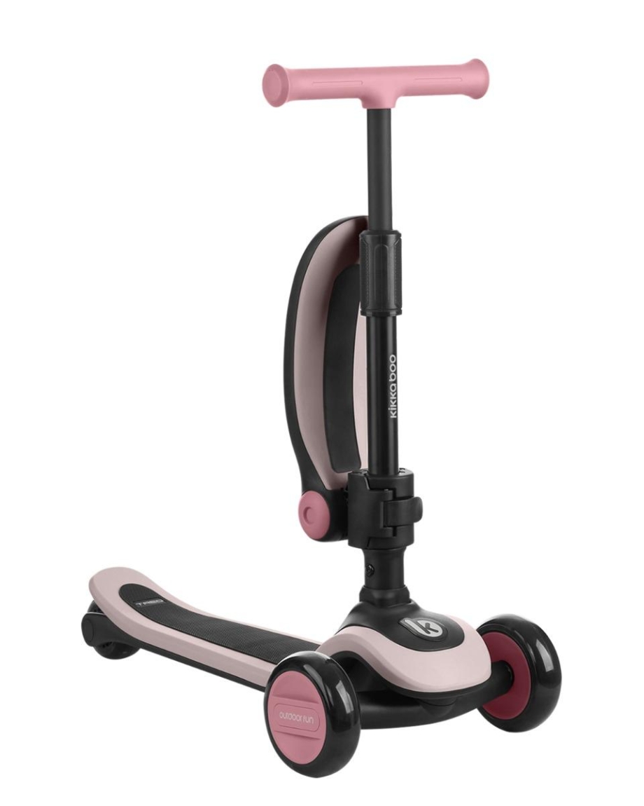 KIKKA BOO Trotinet TREO 2in1 do 50 kg pink KIKKA BOO Trotinet TREO 2in1 do 50 kg pink