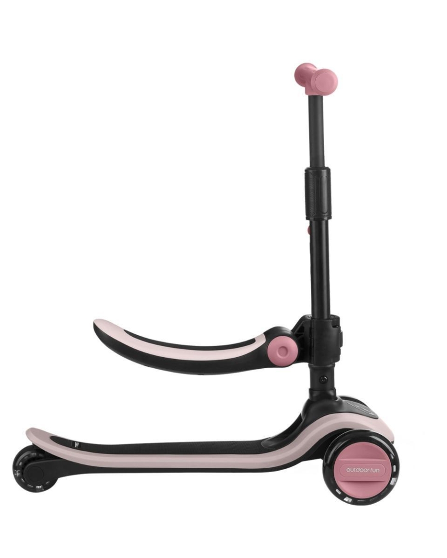 KIKKA BOO Trotinet TREO 2in1 do 50 kg pink KIKKA BOO Trotinet TREO 2in1 do 50 kg pink