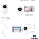 VIDEO MONITOR SA KAMEROM ZA BEBE