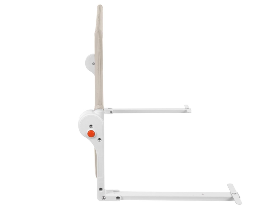 KIKKA BOO Zaštitna ogradica za krevetac I am Safe 102cm beige
