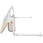 KIKKA BOO Zaštitna ogradica za krevetac I am Safe 102cm beige - Slika 6
