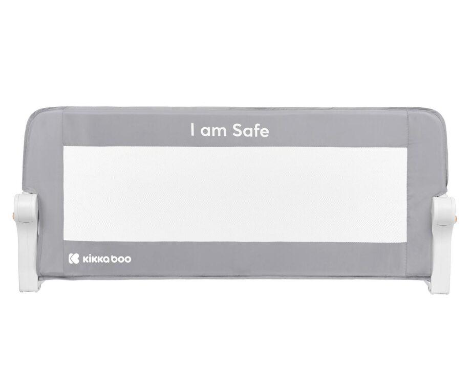 Zastitna ogradica za krevetac I am Safe 102cm grey1