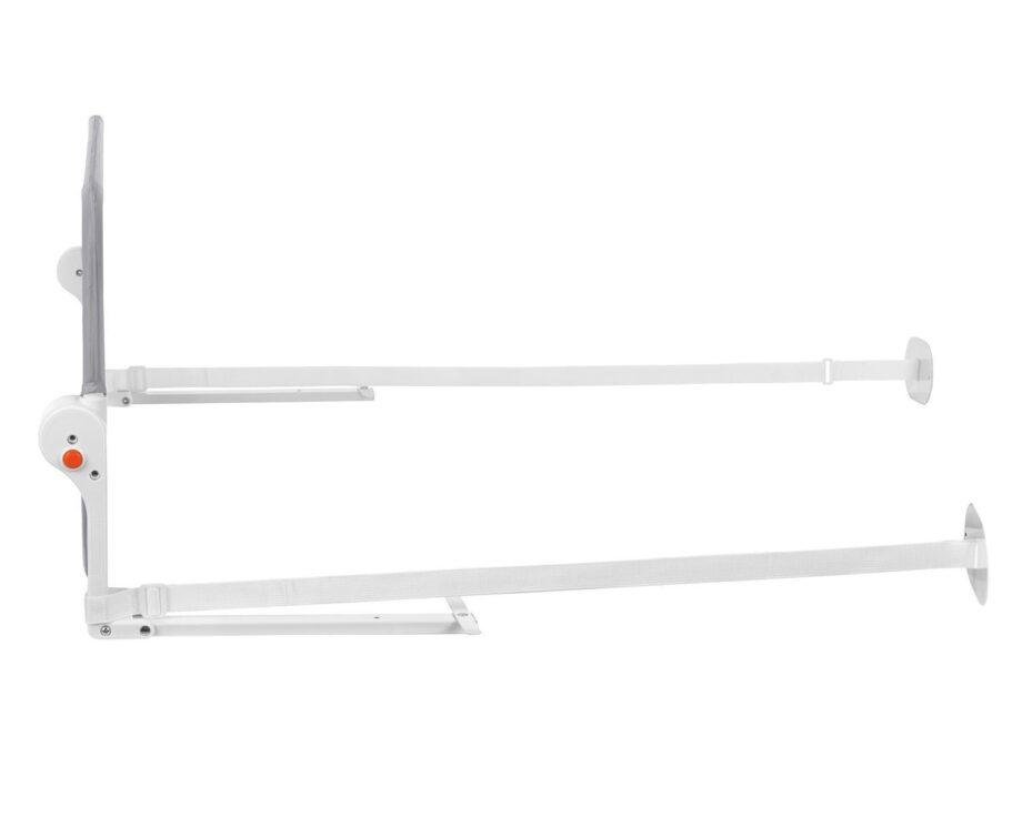 Zastitna ogradica za krevetac I am Safe 102cm grey4