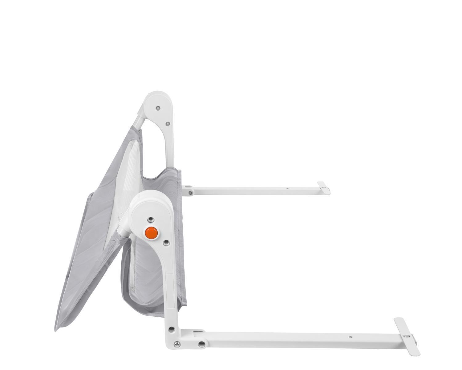 KIKKA BOO Zaštitna ogradica za krevetac I am Safe 102cm grey KIKKA BOO Zaštitna ogradica za krevetac I am Safe 102cm grey