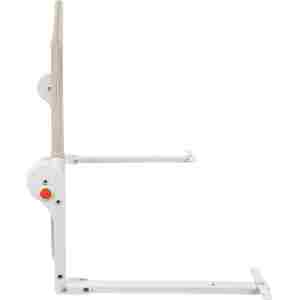 KIKKA BOO Zaštitna ogradica za krevetac I am Safe 150cm beige - Slika 4
