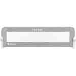 KIKKA BOO Zaštitna ogradica za krevetac I am Safe 150cm grey - Slika 2