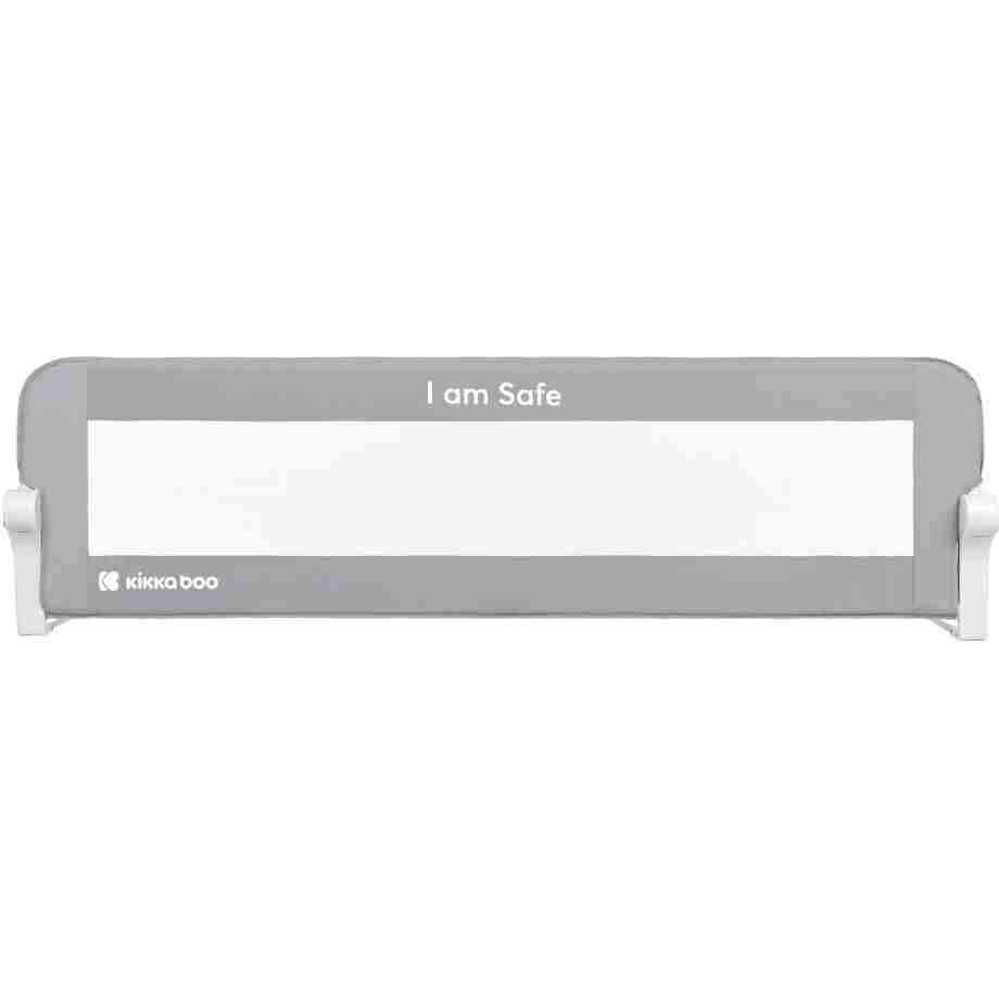 Zastitna ogradica za krevetac I am Safe 150cm grey1