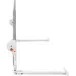 KIKKA BOO Zaštitna ogradica za krevetac I am Safe 150cm grey - Slika 4