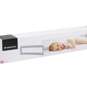 KIKKA BOO Zaštitna ogradica za krevetac I am Safe 150cm grey - Slika 7
