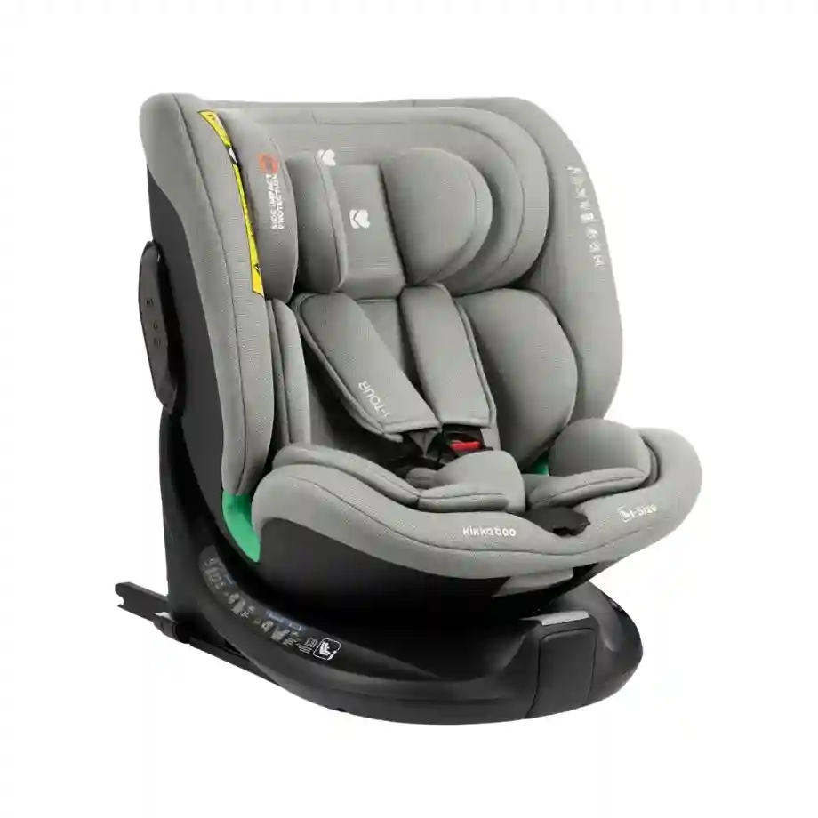 Autosedište 40-150 cm I-TOUR I-SIZE ISOFIX light grey