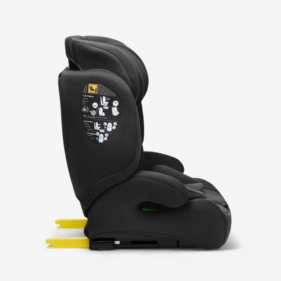 Autosedište I-BRONN I-SIZE ISOFIX black – sa strane