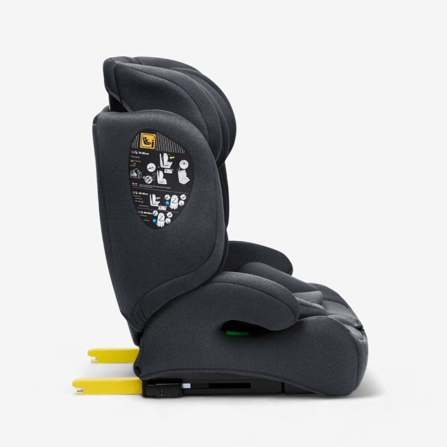 Autosedište I-BRONN I-SIZE ISOFIX grey – sa strane