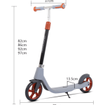 Trotinet za decu i mlade – SnakeBoard stil 665roze Trotinet za decu i mlade – SnakeBoard stil 665roze - Slika 3