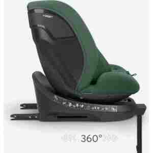 Autosedište 40-150 cm I-ORBIT premium I-SIZE ISOFIX sa potpornom nogom army green - Slika 5
