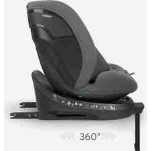 Autosedište 40-150 cm I-ORBIT premium I-SIZE ISOFIX sa  potpornom nogom dark grey - Slika 3