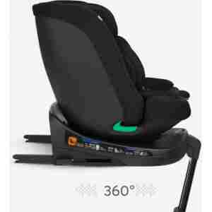 Autosedište 40-150 cm I-SECURE I-SIZE ISOFIX sa potpornom nogom black