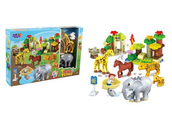 KOCKE DIVLJE ŽIVOTINJE 51PCS 32/06506 KOCKE DIVLJE ŽIVOTINJE 51PCS 32/06506