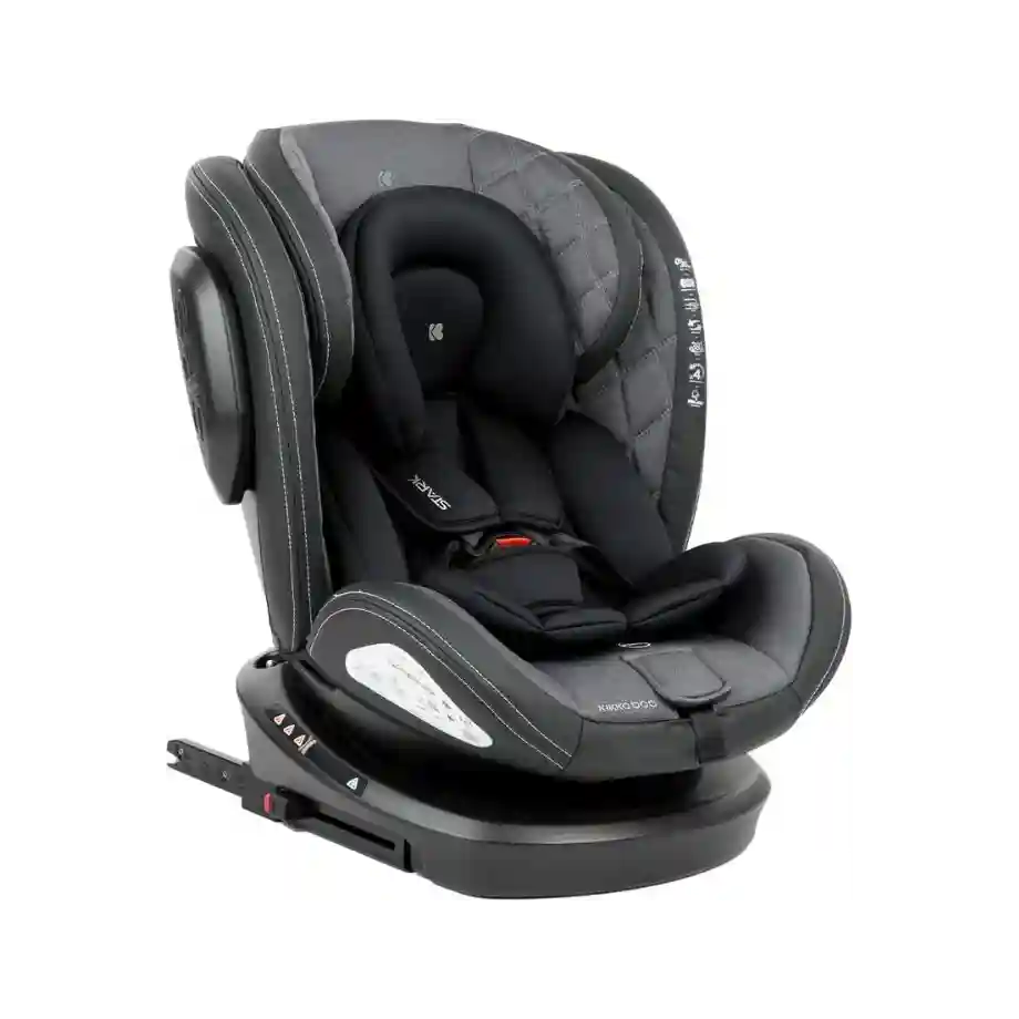 kikka boo autosediste stark dark grey 36kg isofix 64949ac621048
