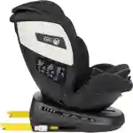Autosedište 0-1-2-3 (0-36 kg) SHIFT ISOFIX black - Slika 6