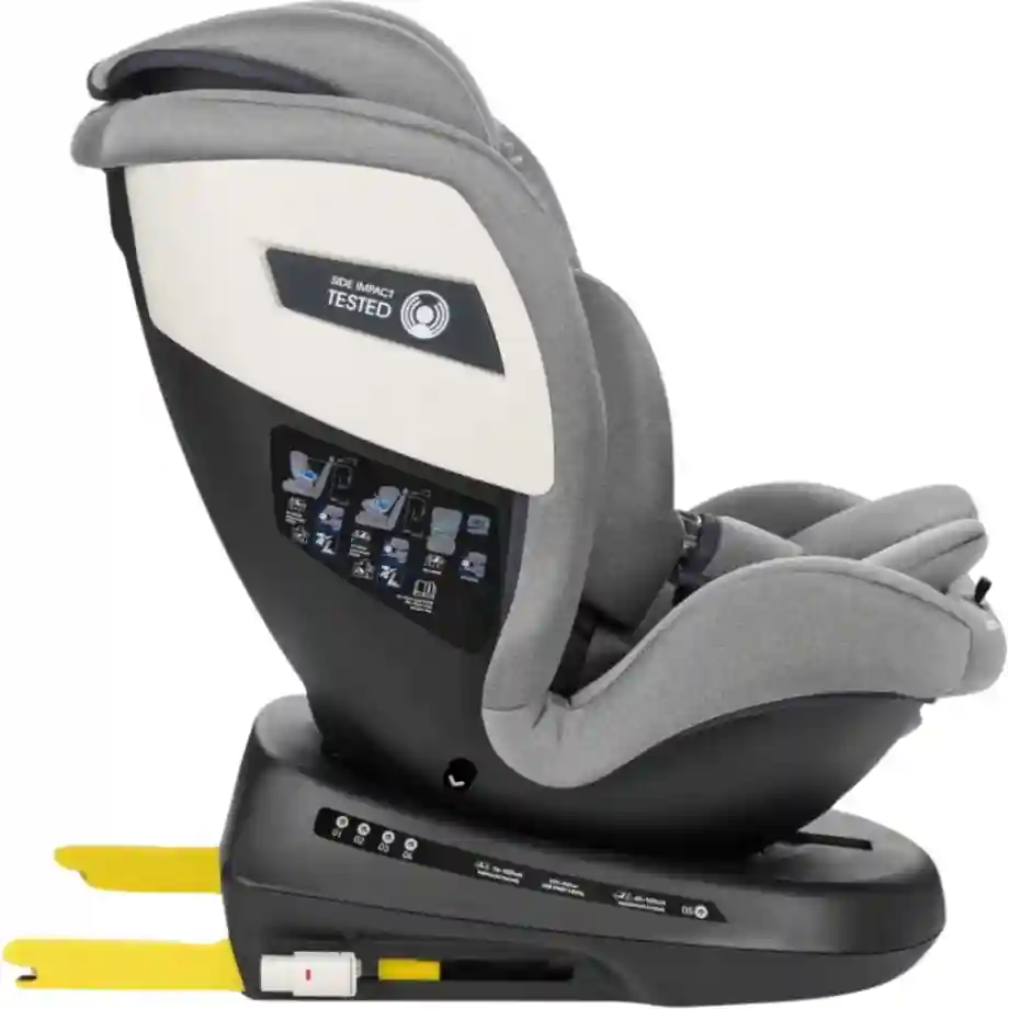 kikka boo shift auto sediste light grey 36kg isofix 684077528b63e